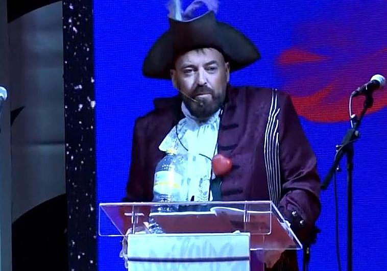Máximo Gómez Padilla, pregonero del Carnaval 2024.