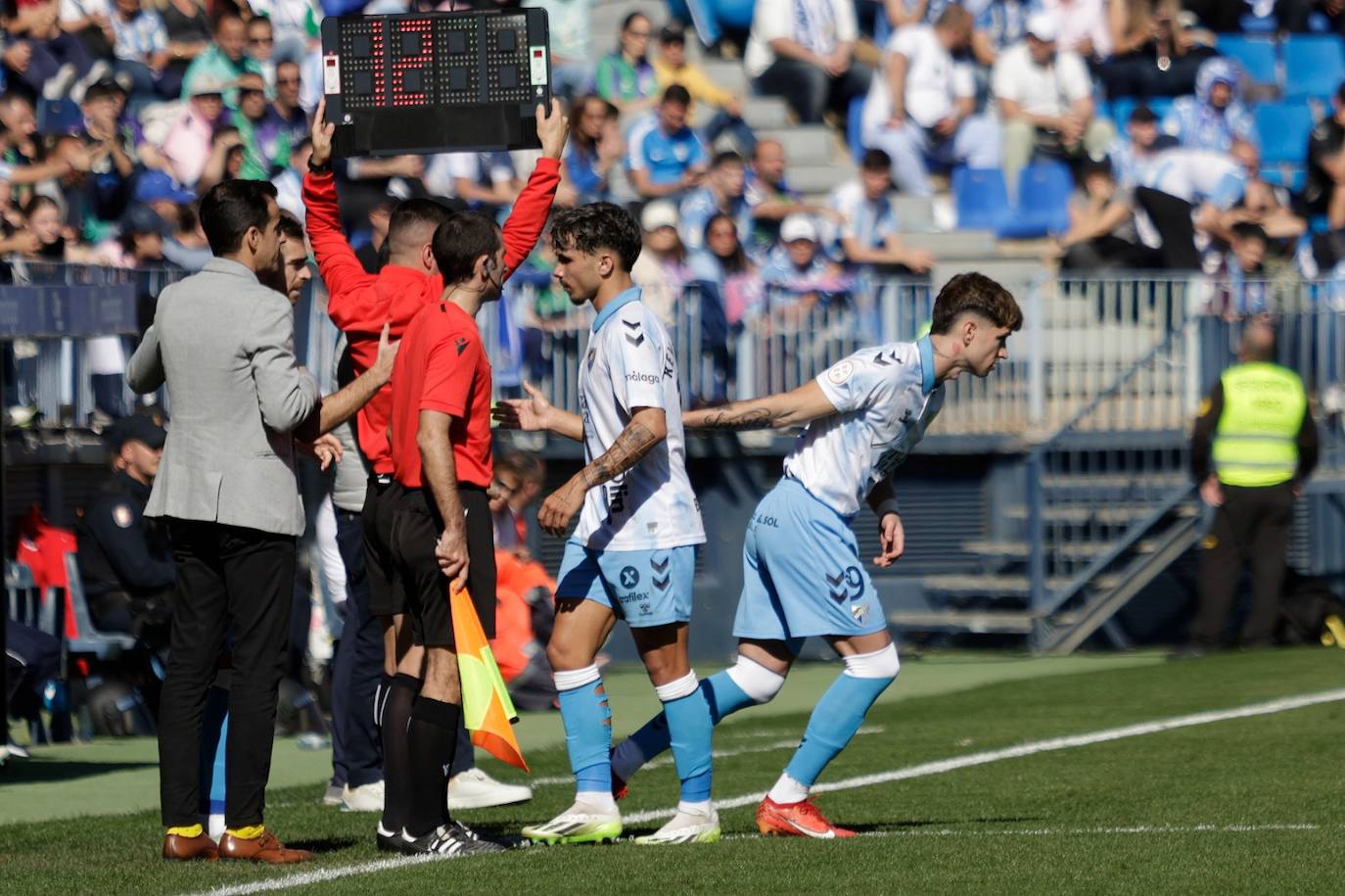 Las mejores imágenes del Málaga-Atlético Baleares