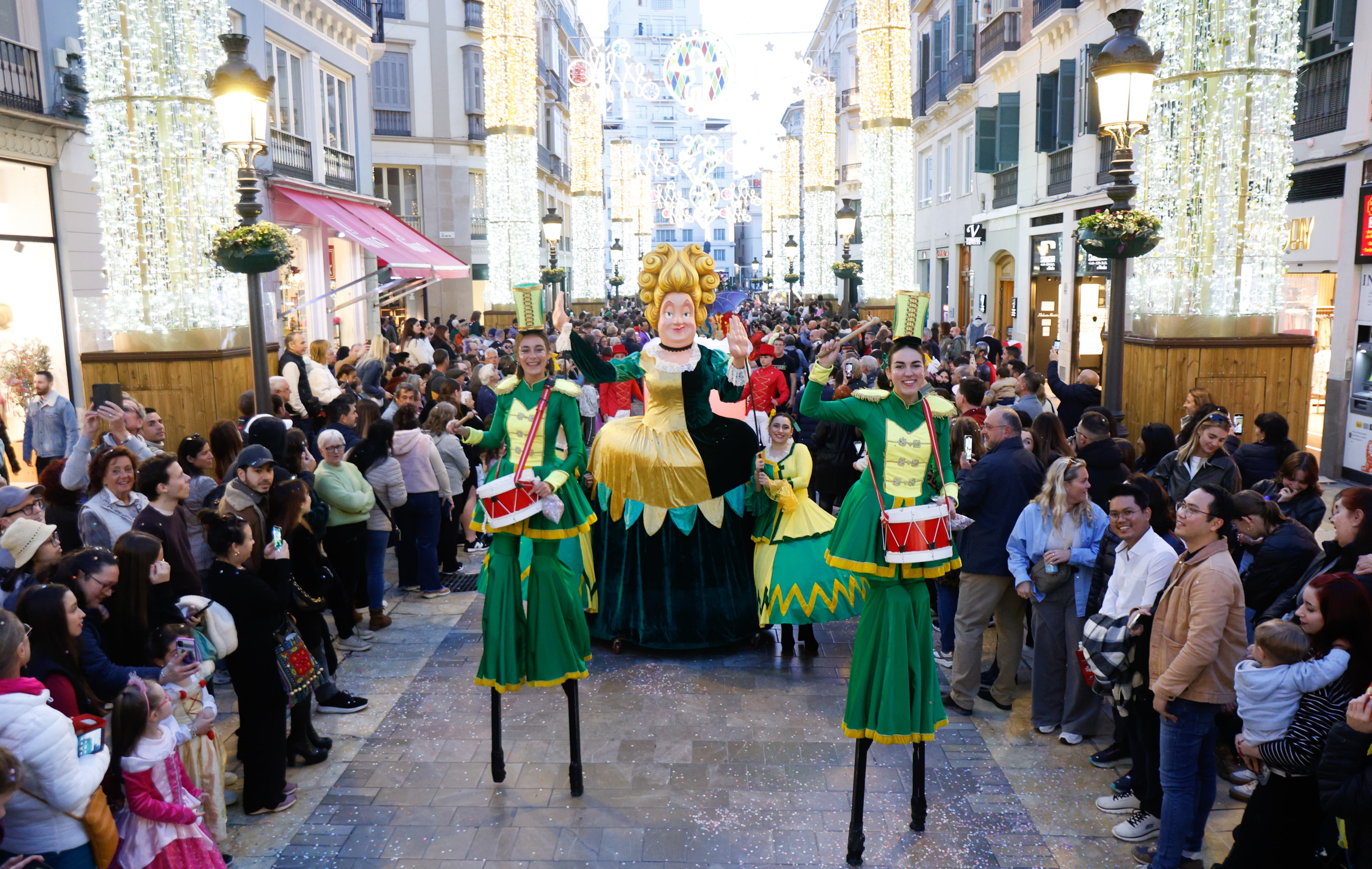 Las mejores imágenes del desfile del Carnaval de Málaga 2024