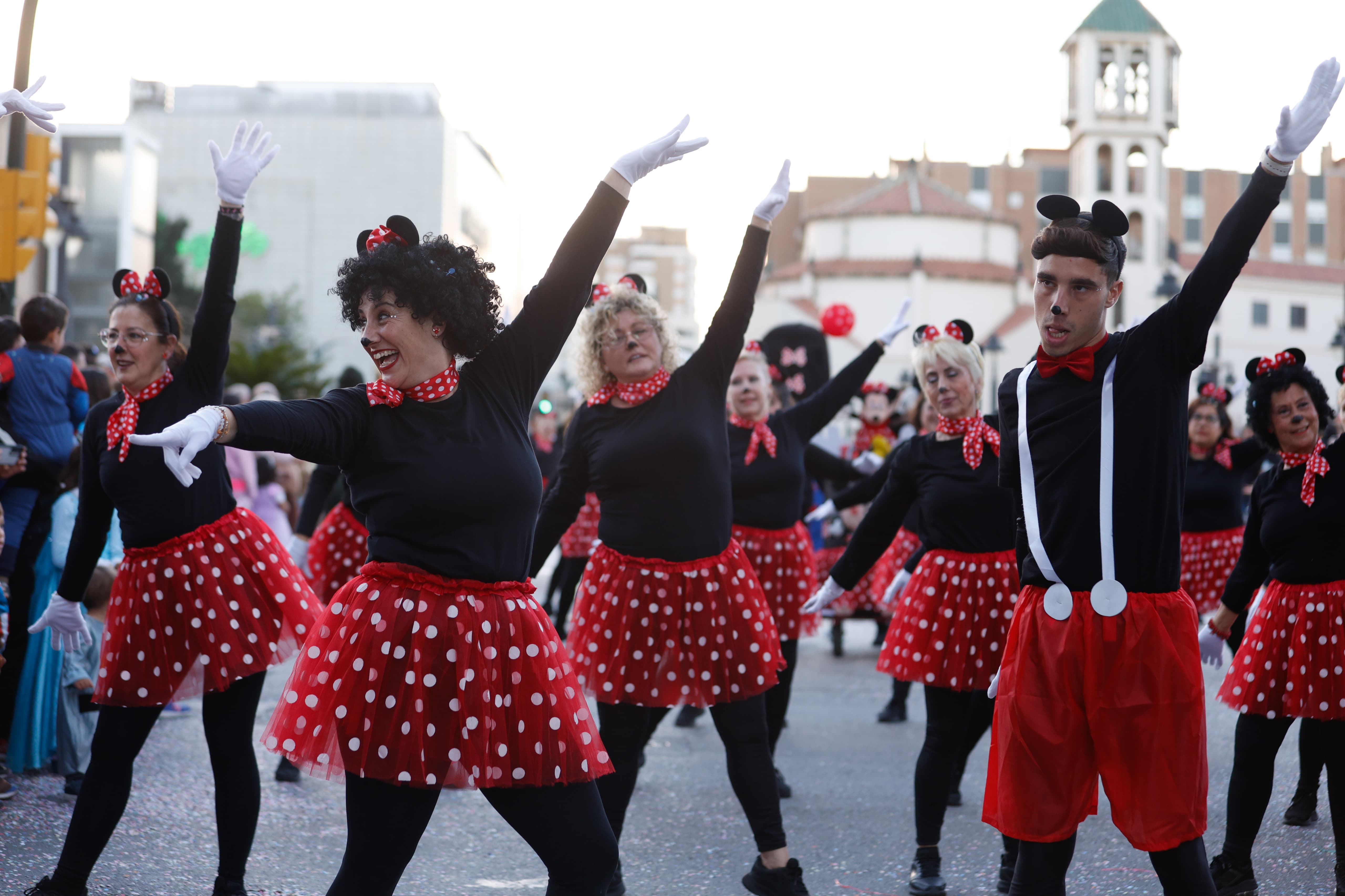 Las mejores imágenes del desfile del Carnaval de Málaga 2024