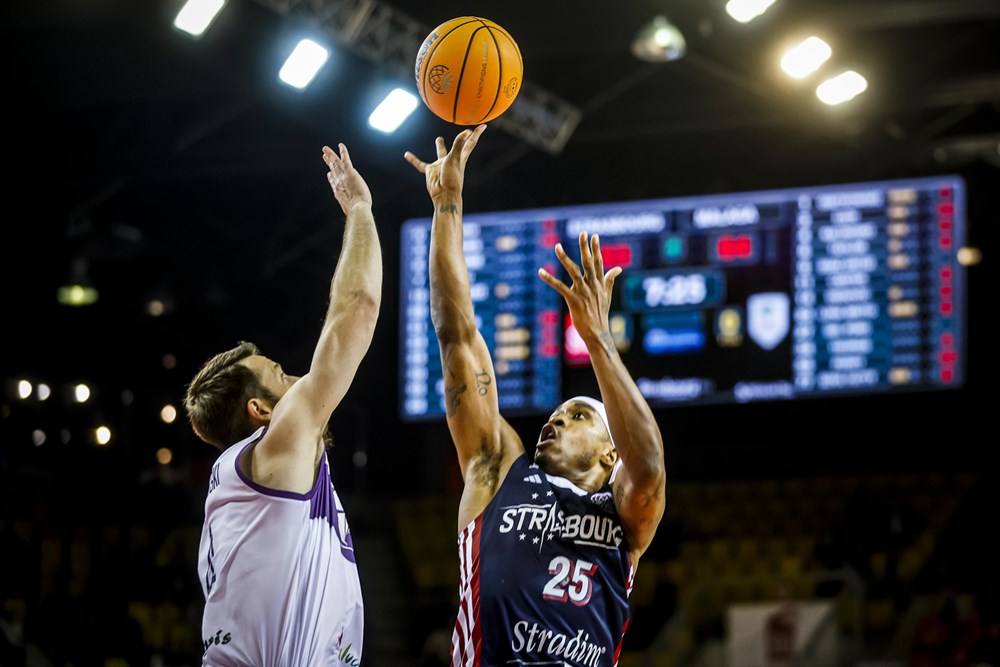 El Estrasburgo-Unicaja, en imágenes