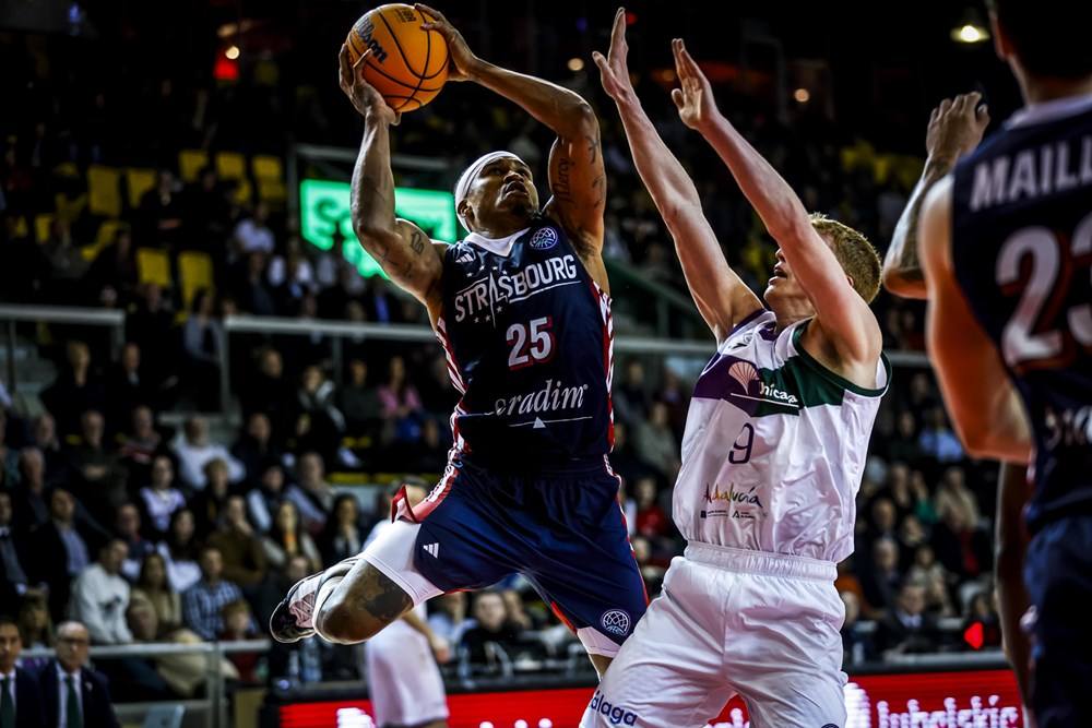 El Estrasburgo-Unicaja, en imágenes