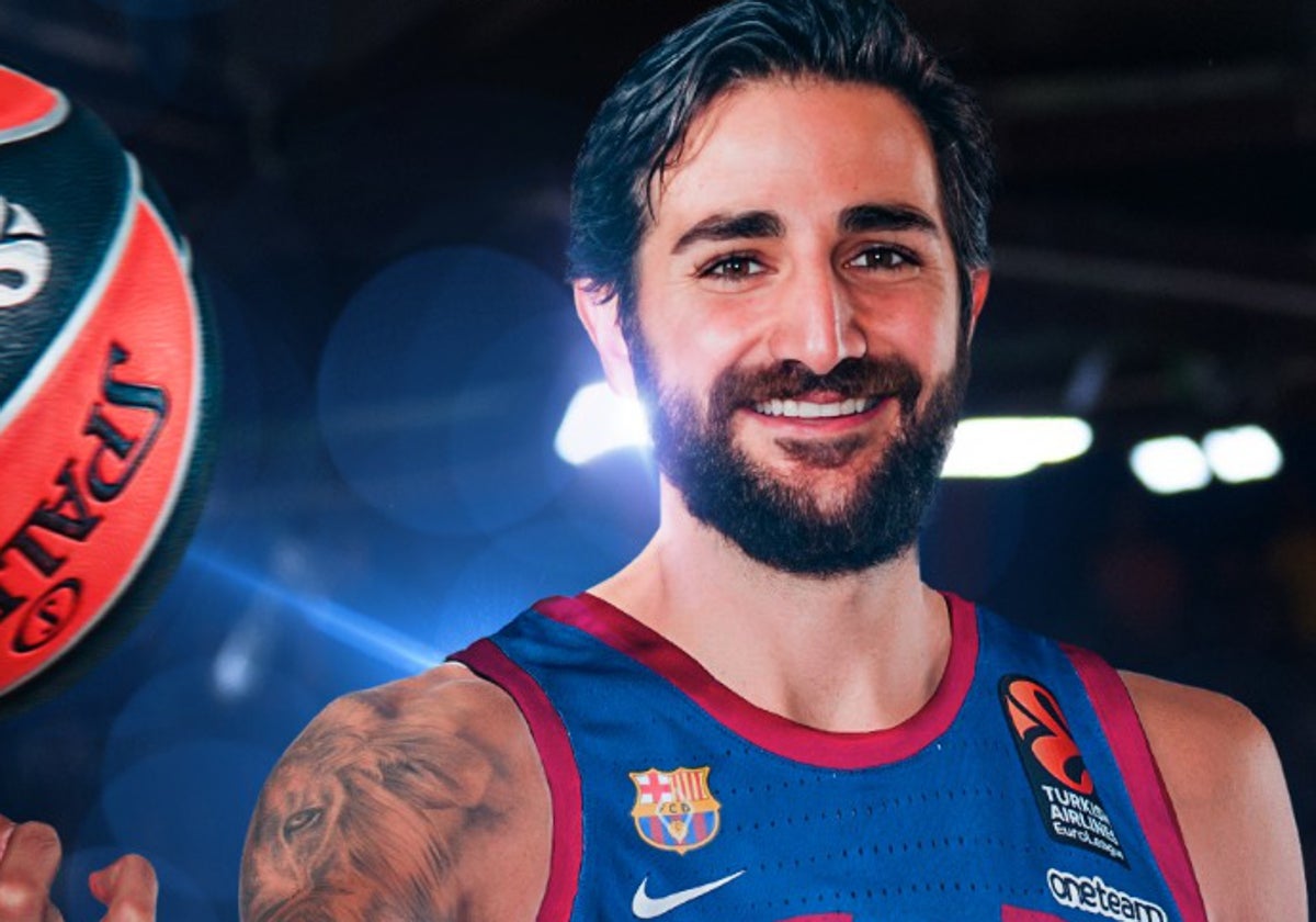 Ricky Rubio jugará en el Barcelona hasta el final de la temporada.