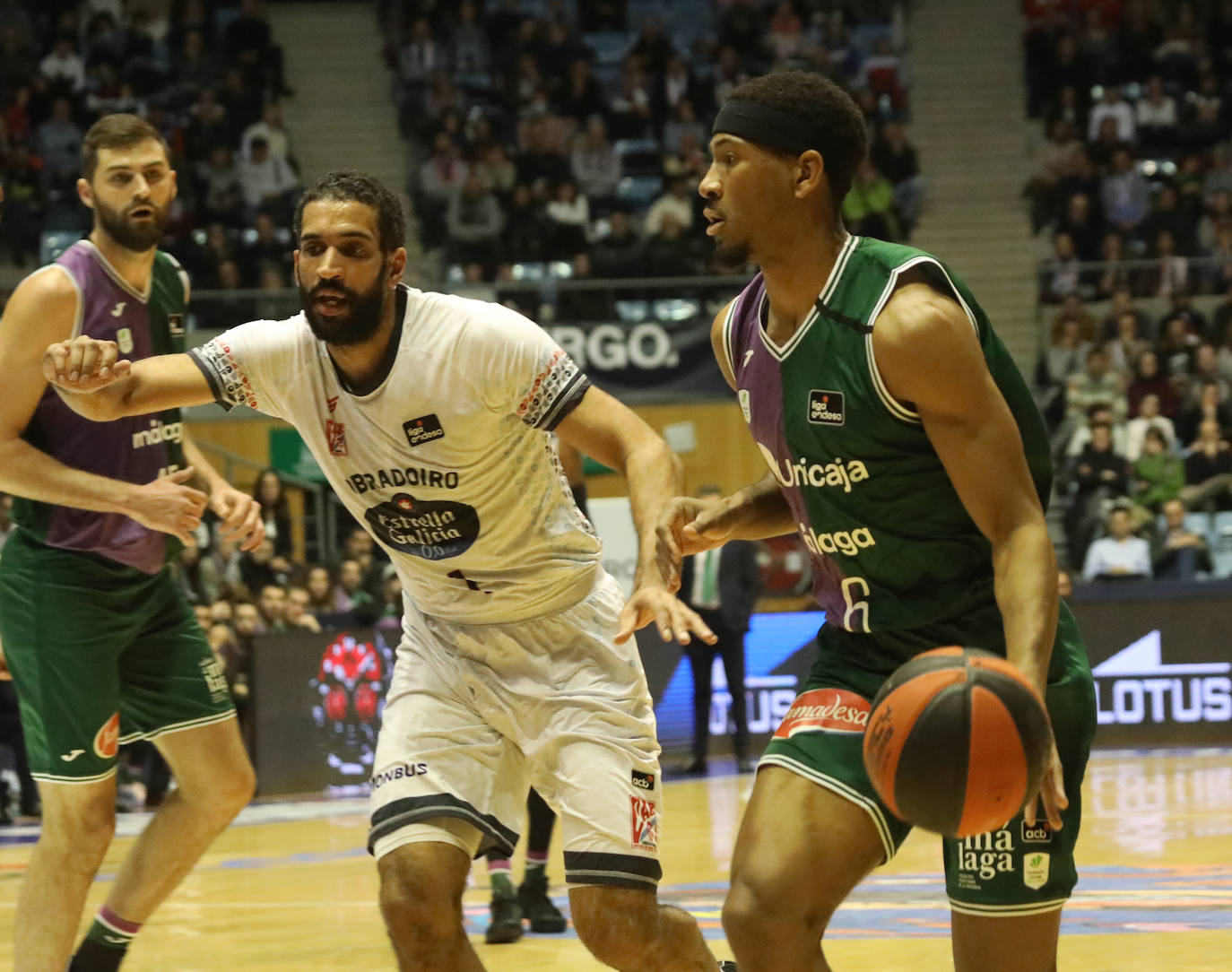 El Obradoiro-Unicaja, en imágenes