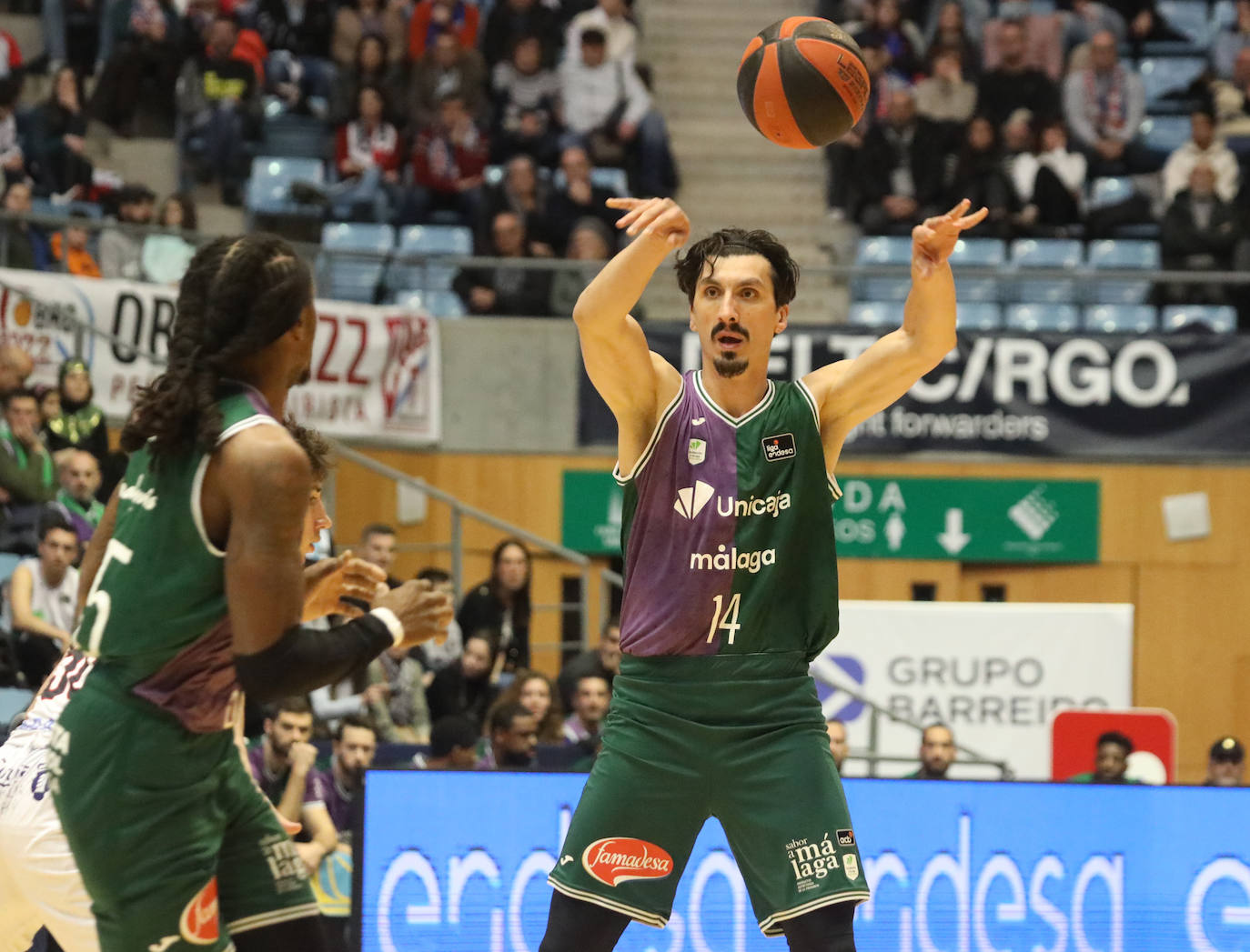 El Obradoiro-Unicaja, en imágenes