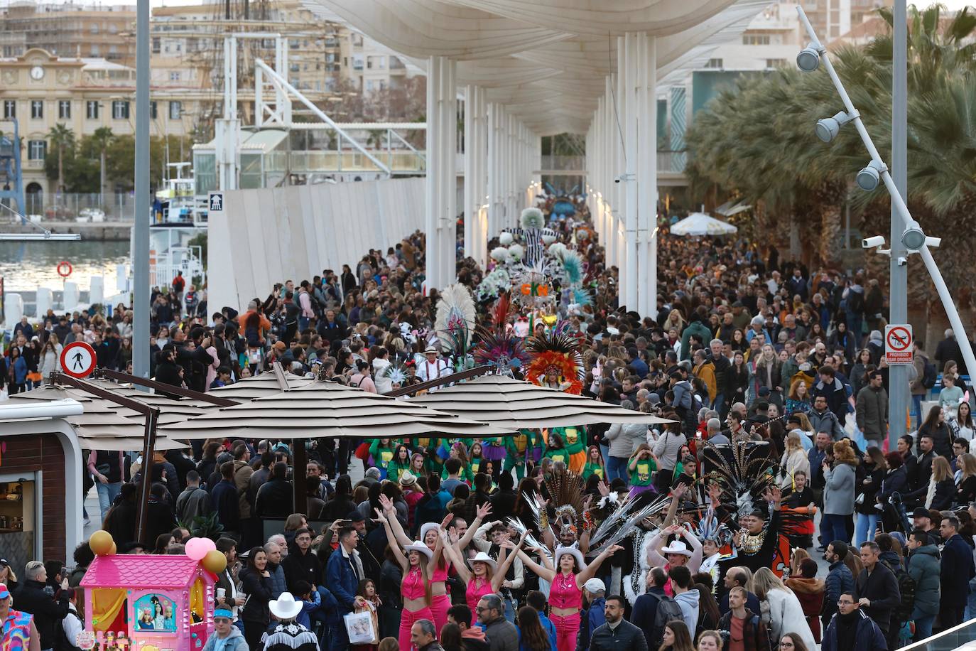 El Carnaval de Málaga entierra al Boquerón
