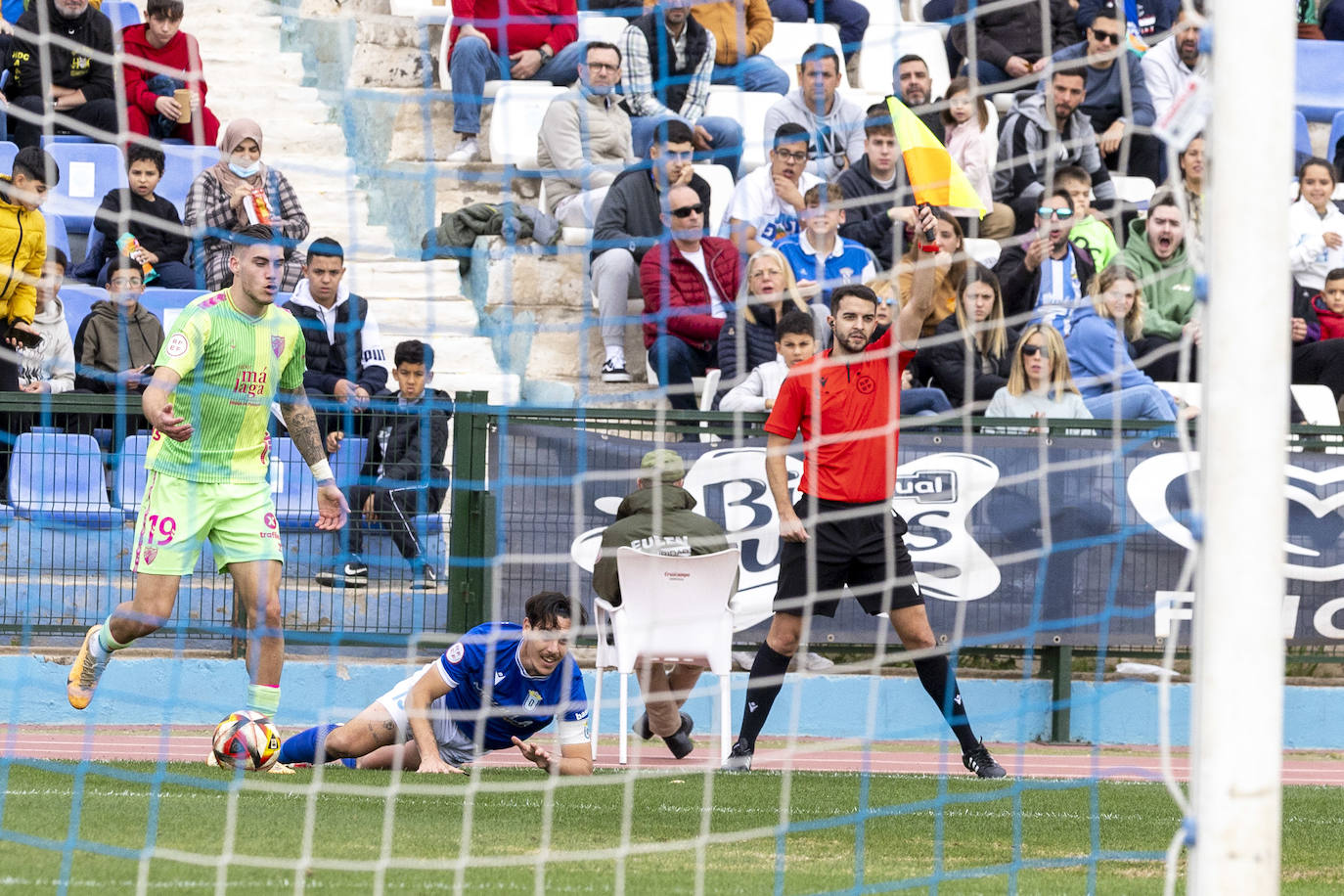 Las mejores imágenes del Melilla-Málaga