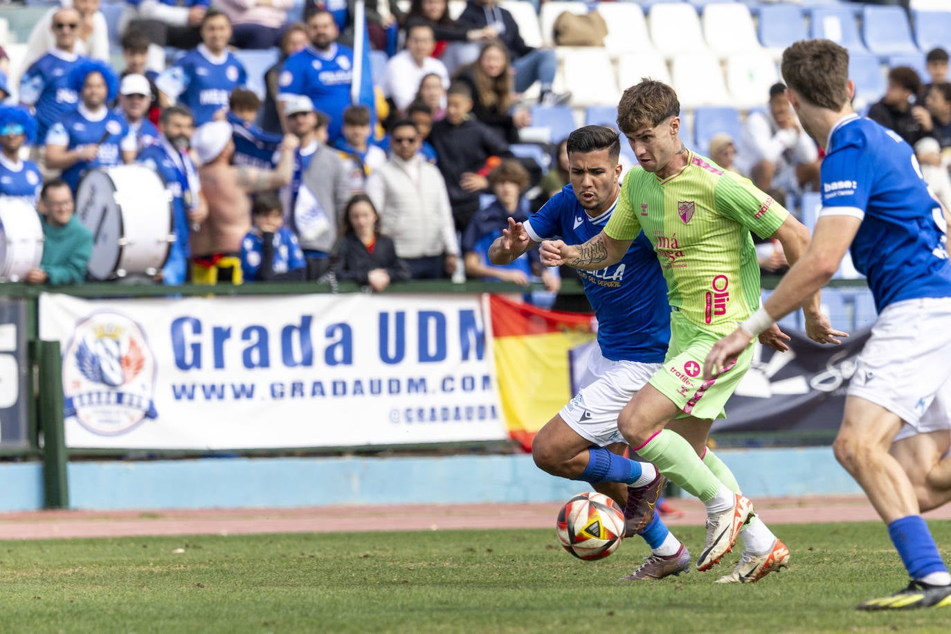 Las mejores imágenes del Melilla-Málaga