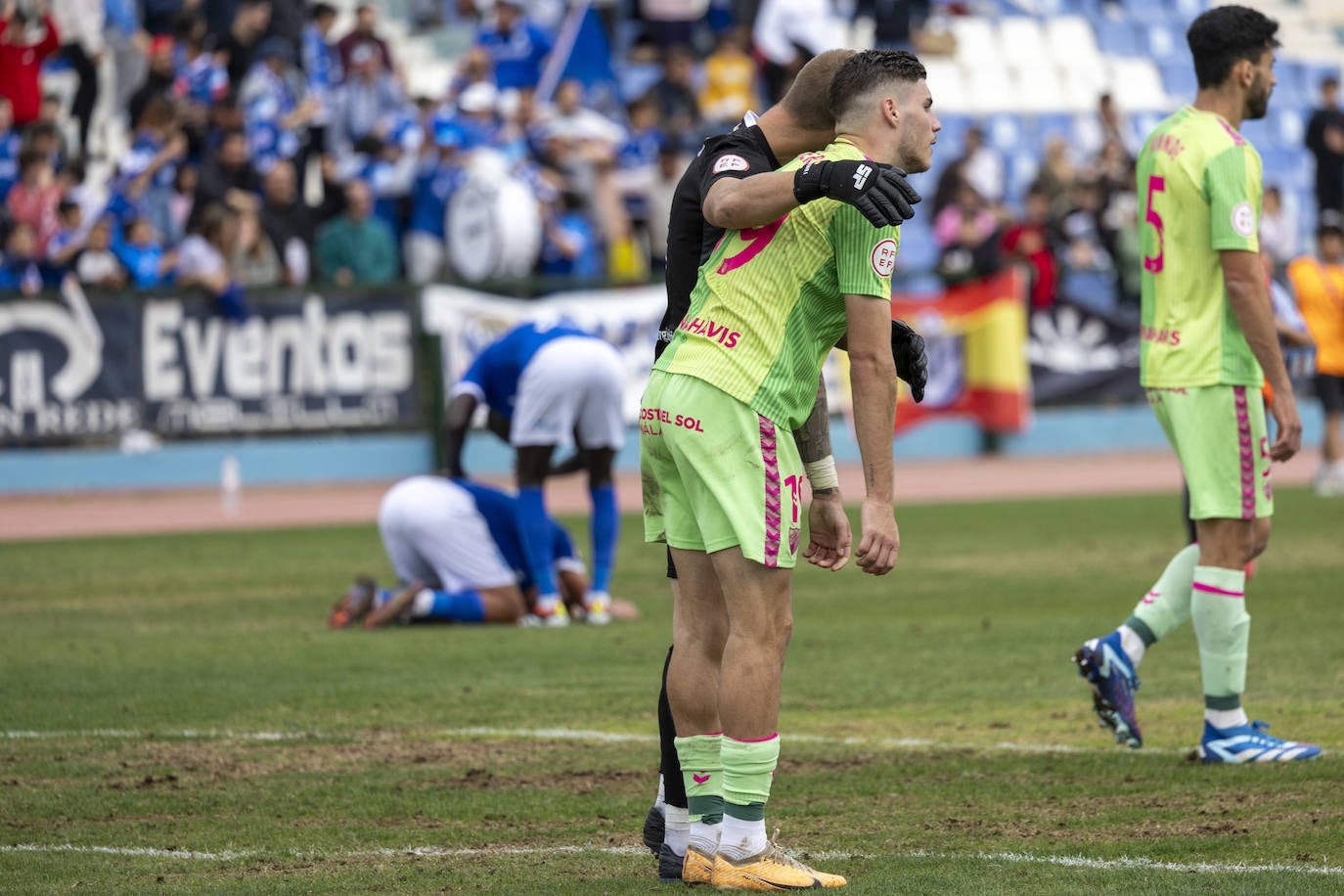 Las mejores imágenes del Melilla-Málaga