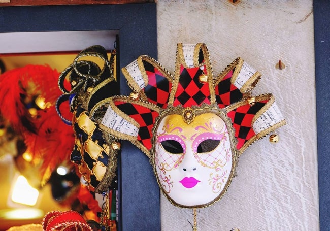 Las máscaras son uno de los recuerdos imprescindibles de Venecia.