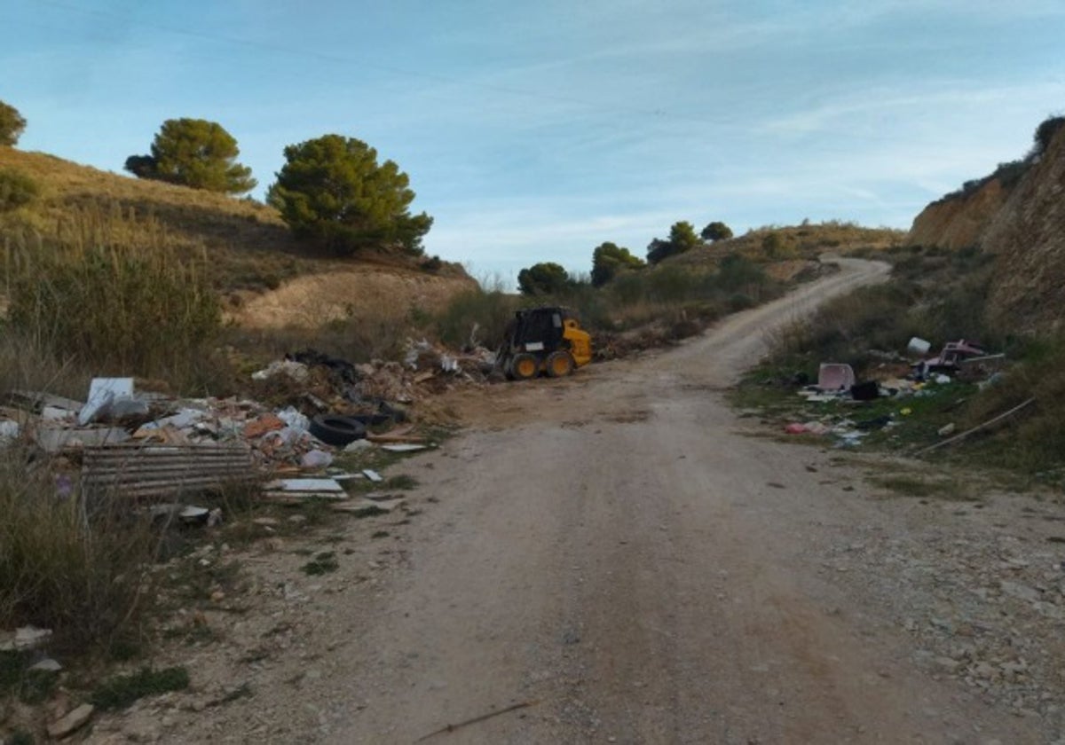 Imagen de la zona en la que se ha actuado en Valle-Niza.