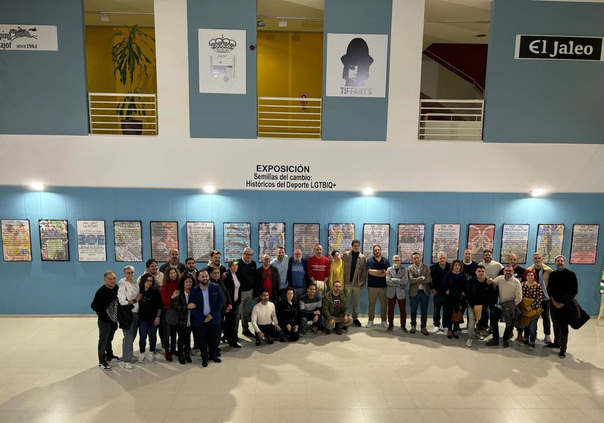 Inauguración de la exposición 'Semillas del Cambio: Hitos Históricos del Deporte LGTBI'.