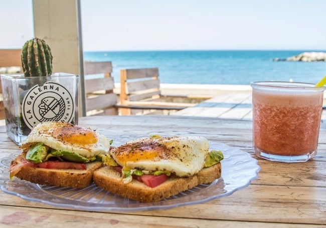 Desayuno clásico de La Galerna.