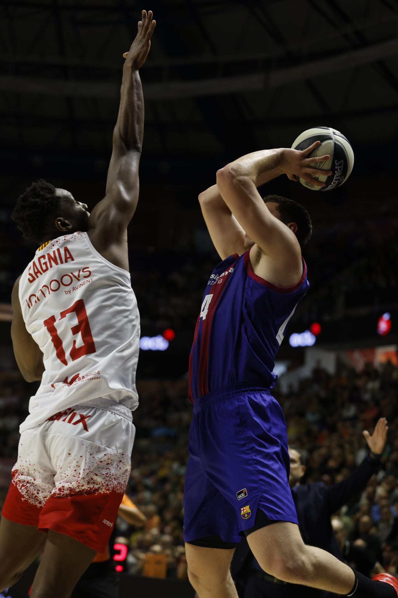 Copa del Rey de baloncesto en Málaga: el Barcelona- Maxi Manresa, en imágenes