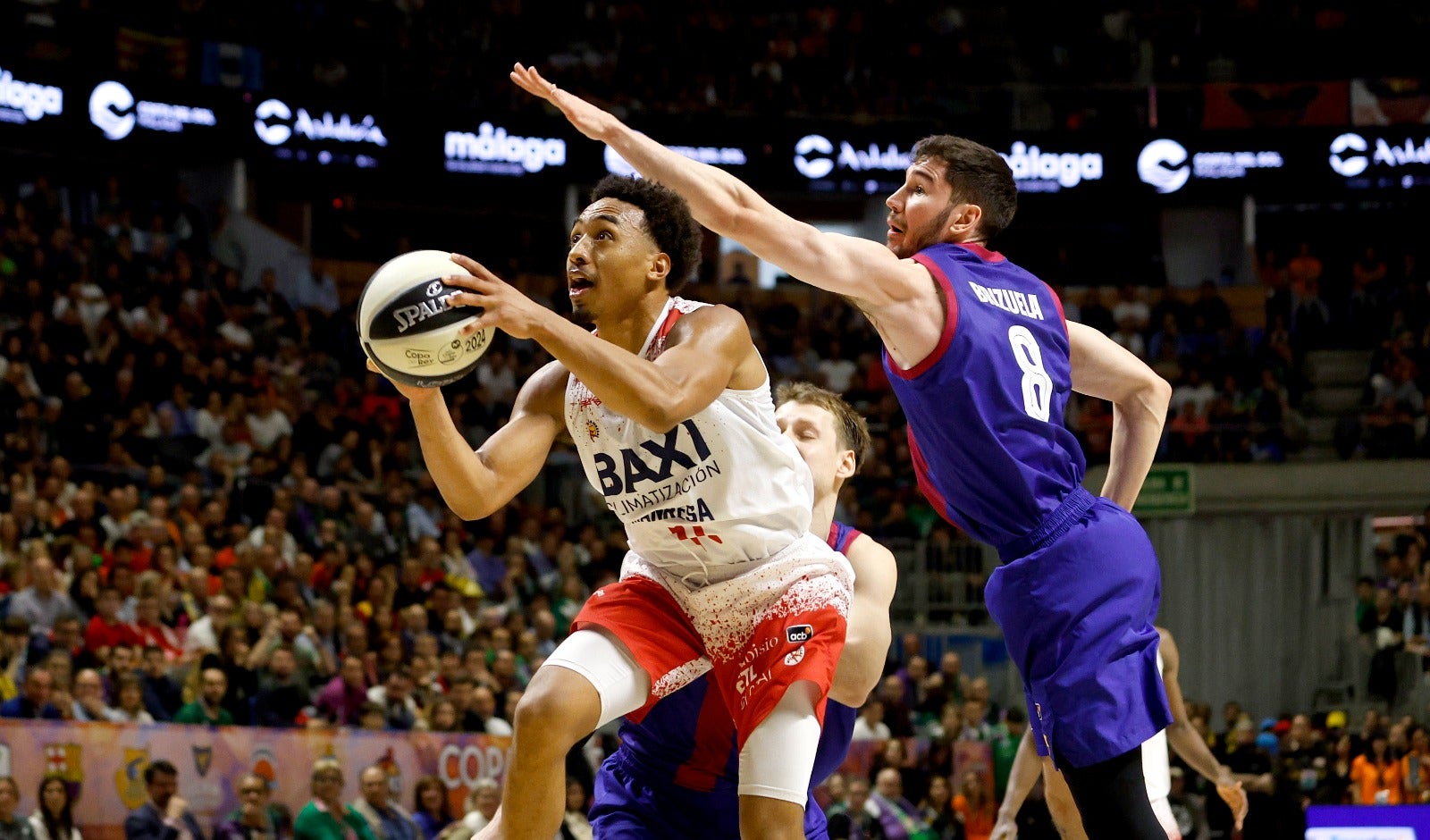 Copa del Rey de baloncesto en Málaga: el Barcelona- Maxi Manresa, en imágenes