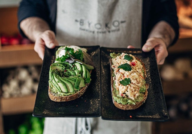 Tostas de Byoko.