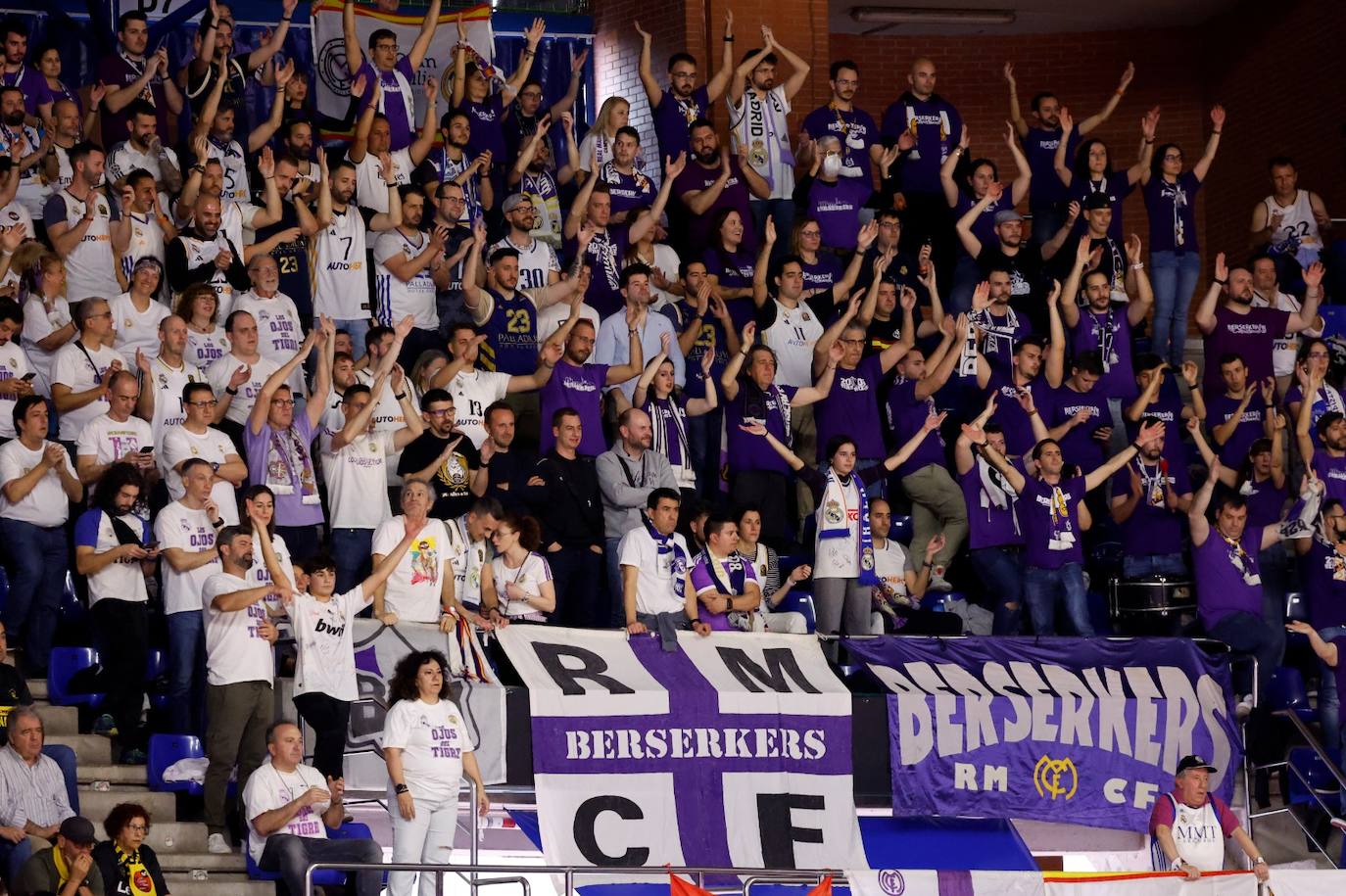 El Real Madrid- UCAM Murcia abrió la Copa del Rey 2024