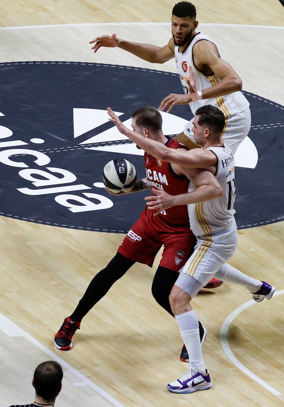El Real Madrid- UCAM Murcia abrió la Copa del Rey 2024