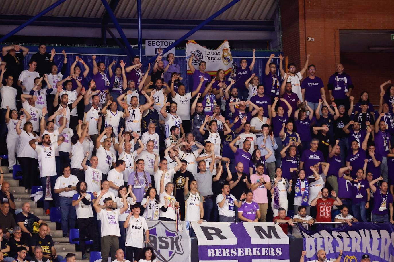 El Real Madrid- UCAM Murcia abrió la Copa del Rey 2024