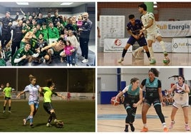 Polideportivo malagueño: Victorias de Los Dólmenes y del CAB Estepona