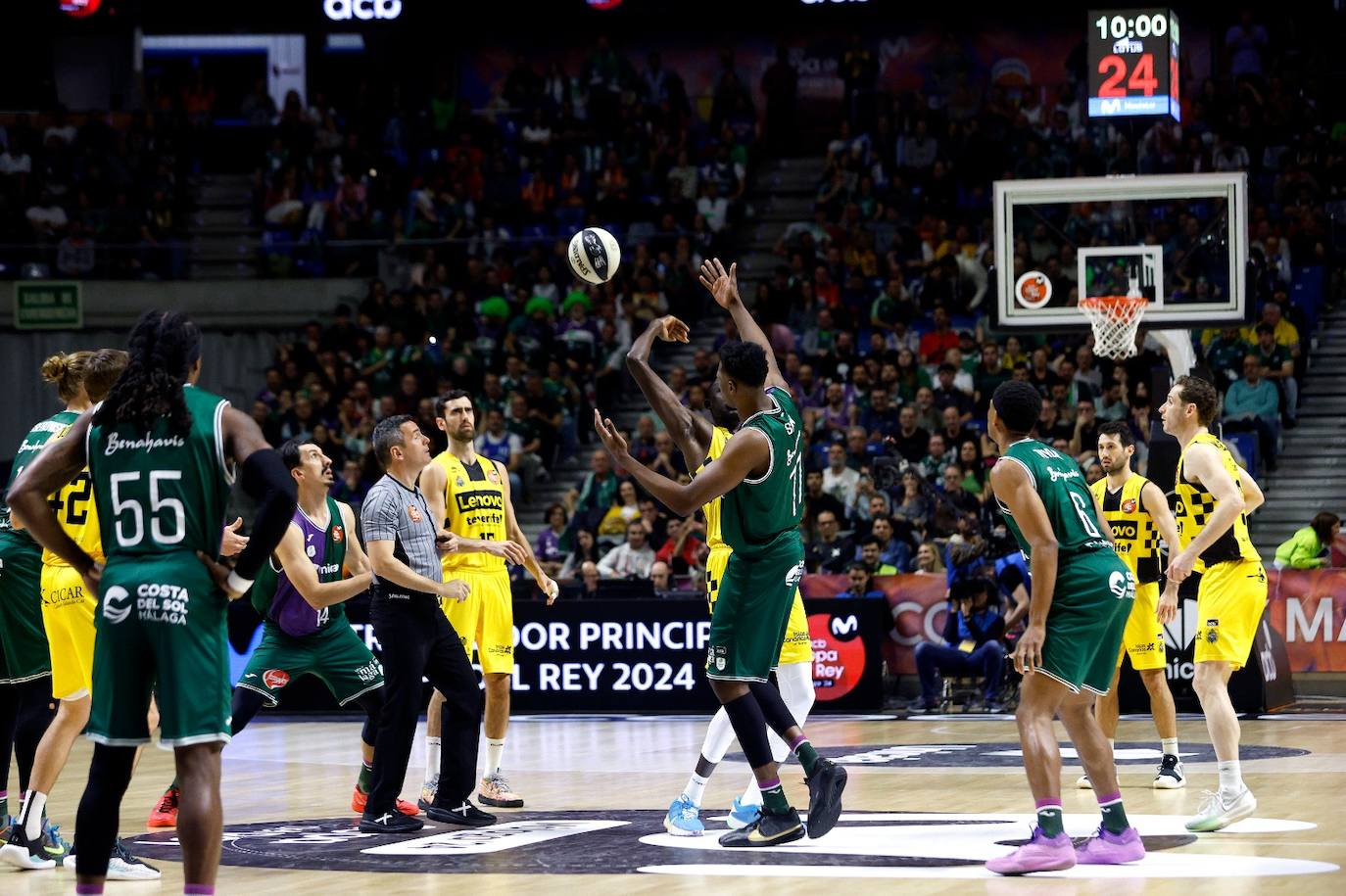 El Unicaja- Lenovo Tenerife de la Copa del Rey, en imágenes