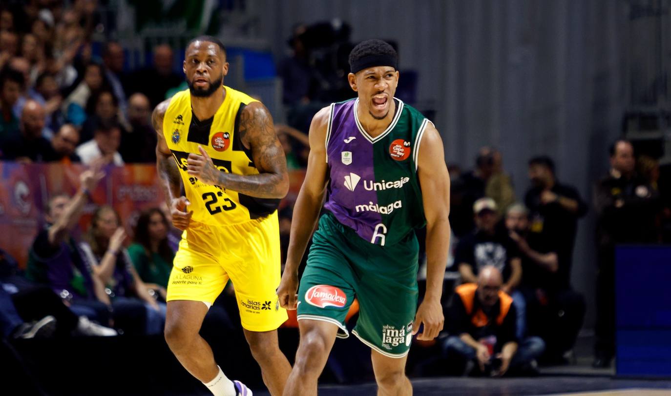 El Unicaja- Lenovo Tenerife de la Copa del Rey, en imágenes