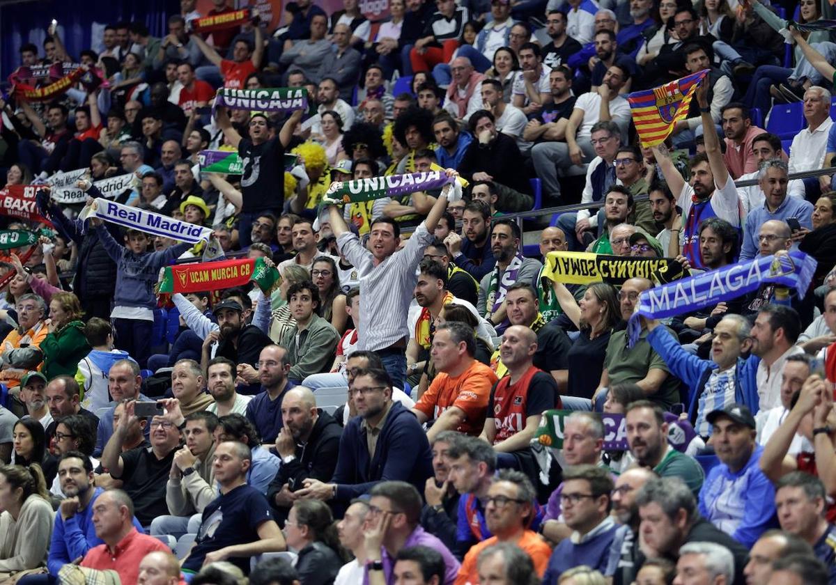 Copa del Rey de baloncesto en Málaga: las semifinales, en imágenes