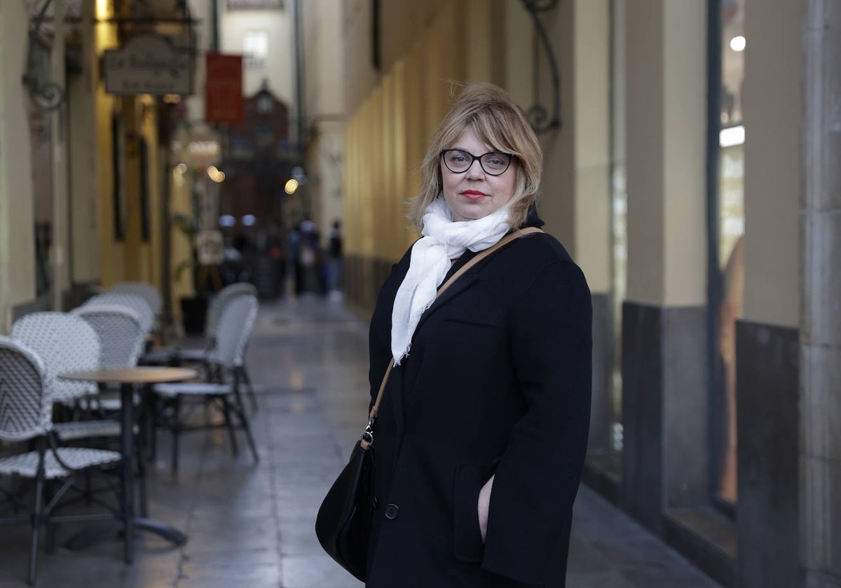 Txani Rodríguez, en el Pasaje Chinitas, tras su paso este fin de semana por Málaga.