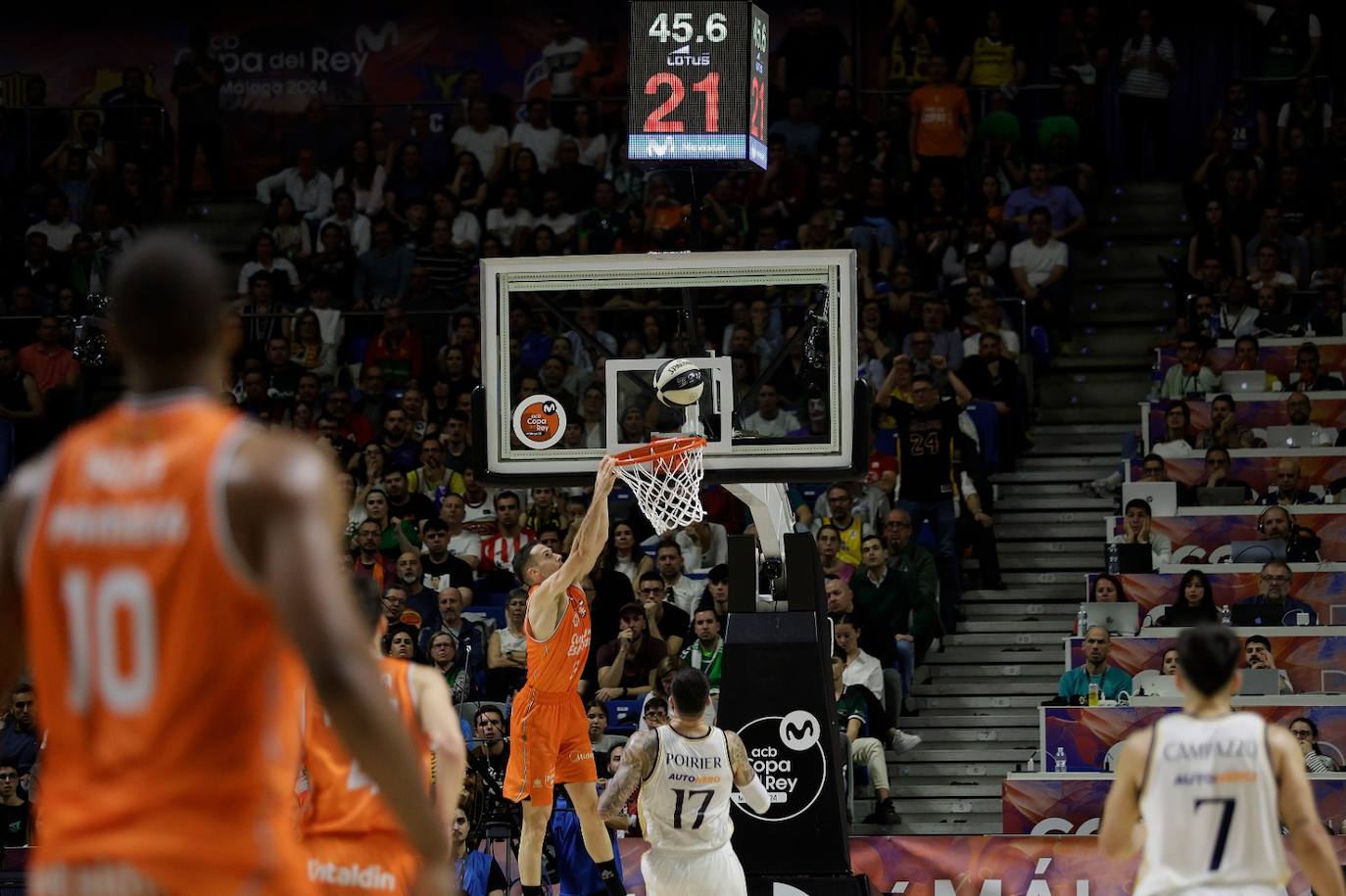 El Real Madrid - Valencia Basket, primer partido del sábado