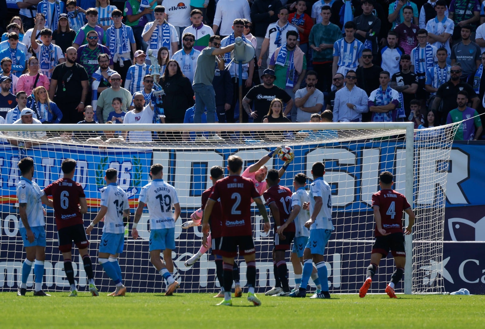 La espectacular victoria del Málaga ante el Recreativo, en imágenes