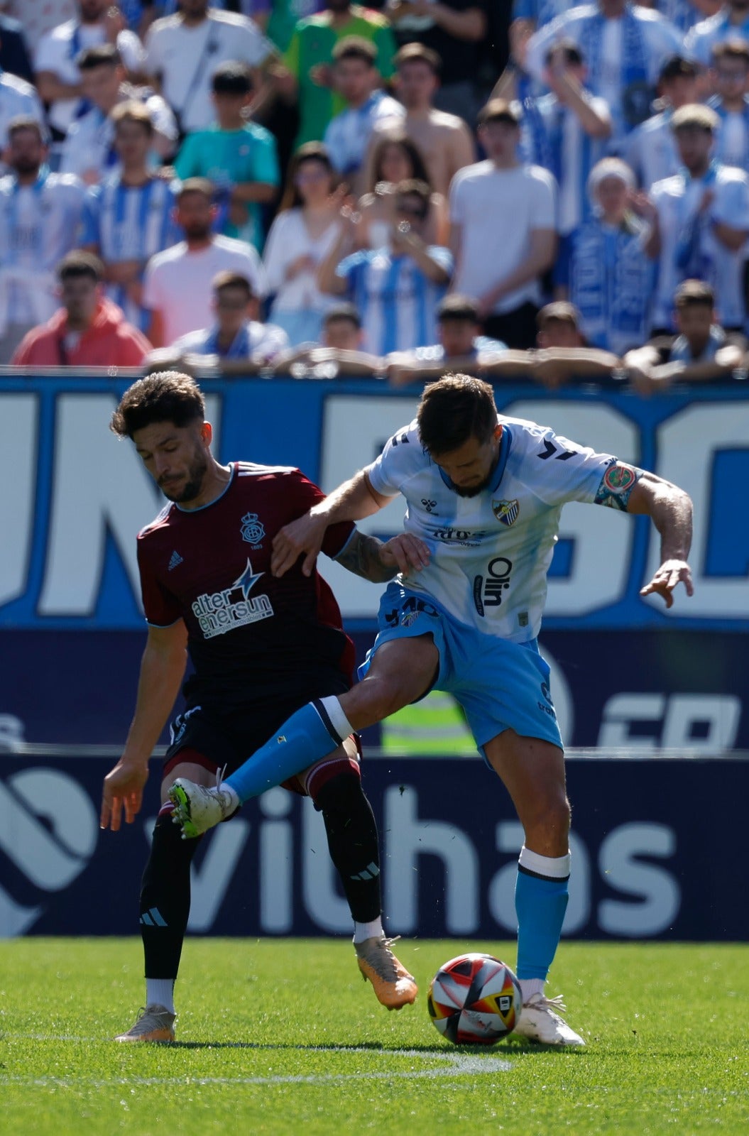 La espectacular victoria del Málaga ante el Recreativo, en imágenes