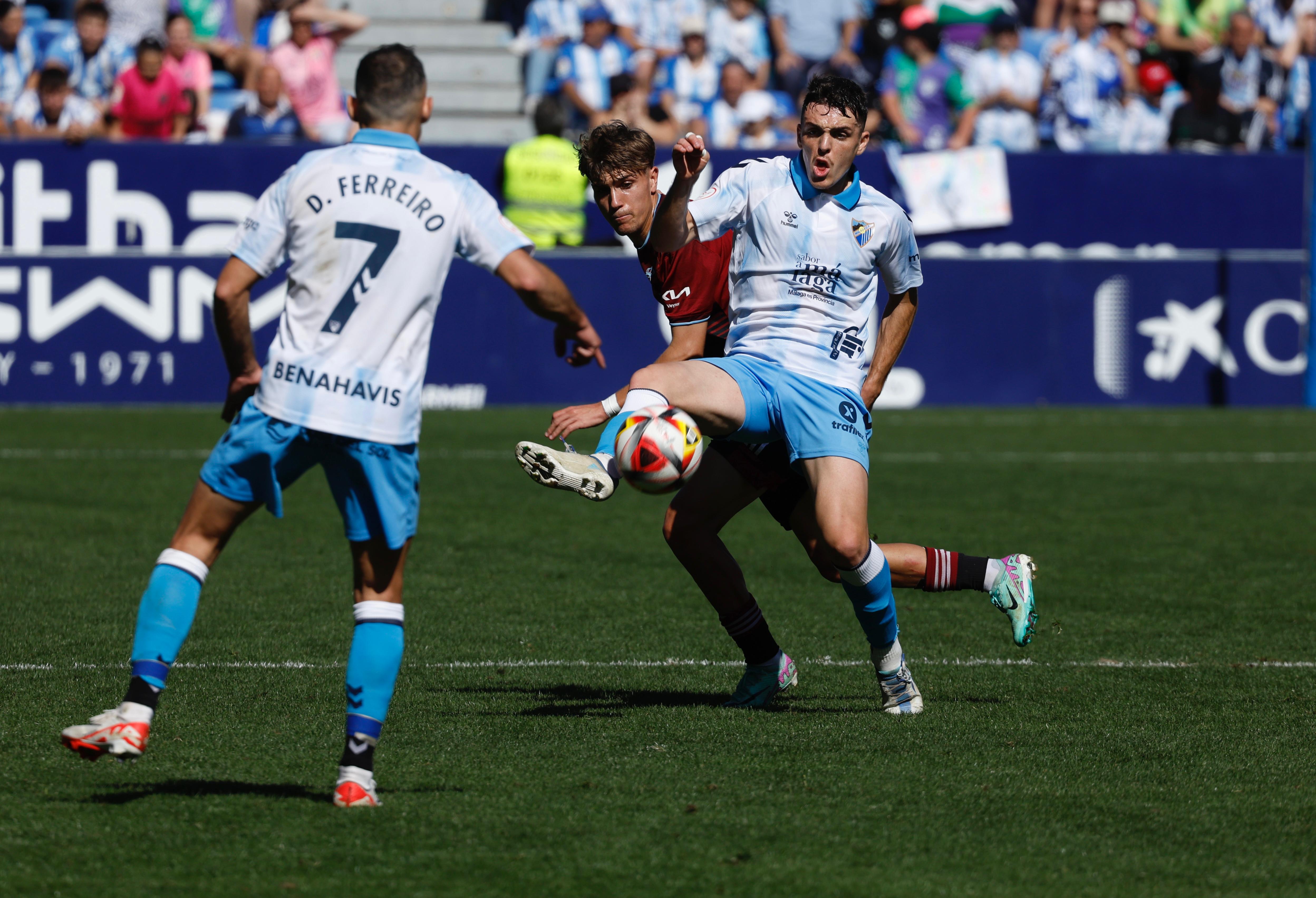 La espectacular victoria del Málaga ante el Recreativo, en imágenes