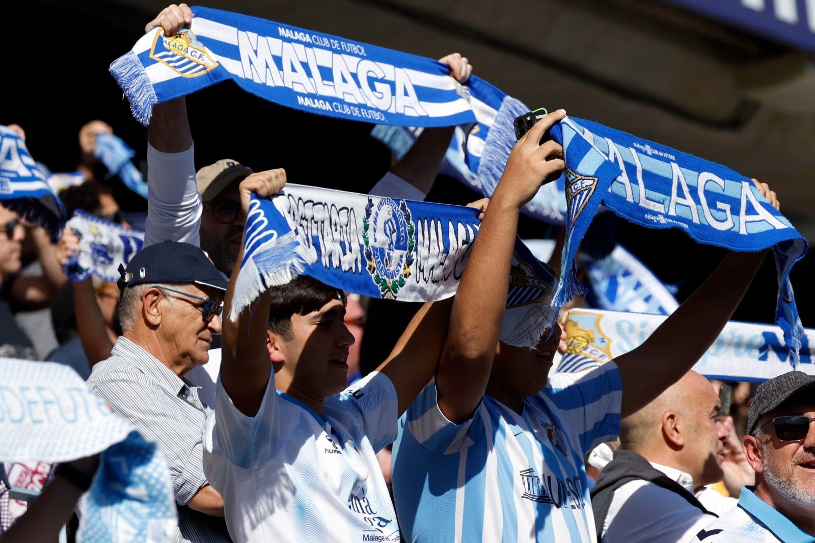 La espectacular victoria del Málaga ante el Recreativo, en imágenes