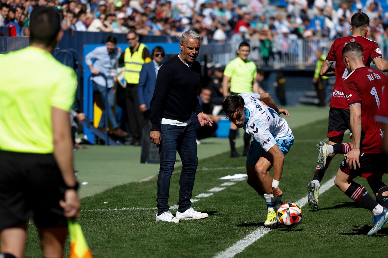 La espectacular victoria del Málaga ante el Recreativo, en imágenes