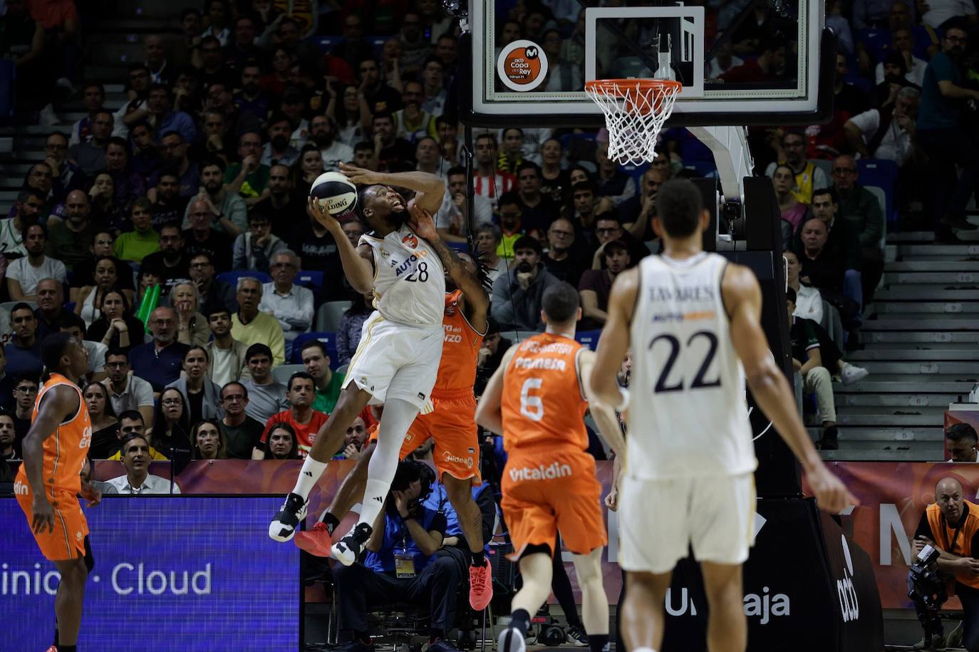 El Real Madrid - Valencia Basket, primer partido del sábado