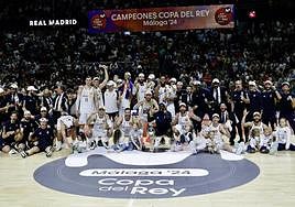 Un contundente Real Madrid reina en la Copa de Málaga (96-85)