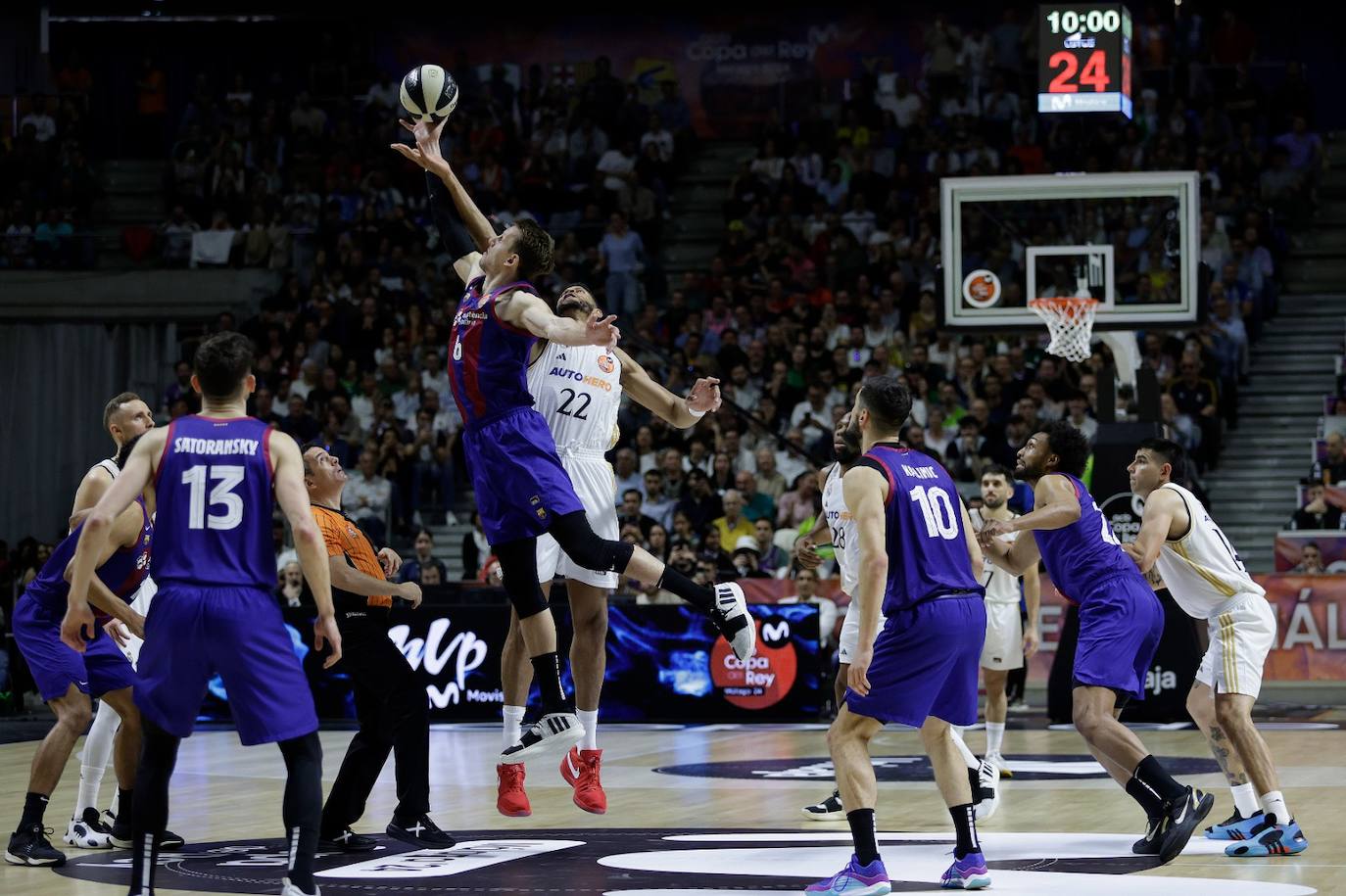 Copa del Rey de baloncesto en Málaga: la final, en imágenes