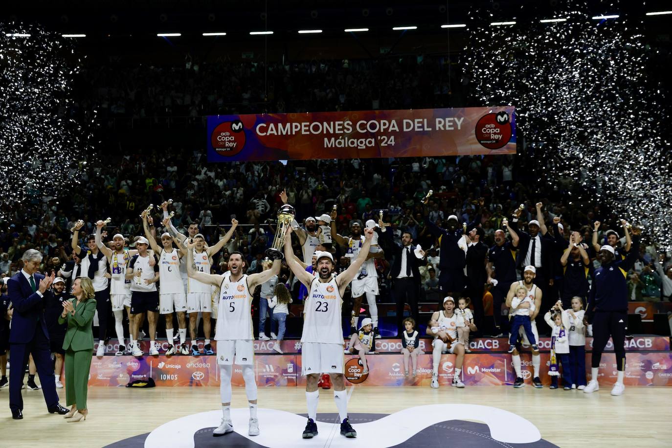 Copa del Rey de baloncesto en Málaga: la final, en imágenes