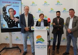 Acto de presentación de la nueva publicación cultural de Periana en la Mancomunidad Oriental.