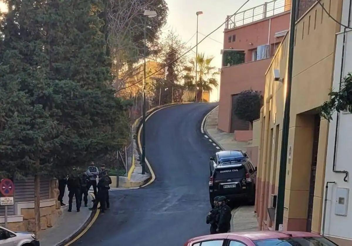 Uno de los registros de la operación, realizado en el barrio de Monte Sancha.