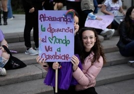 La manifestación del 8M el año pasado, en Málaga.