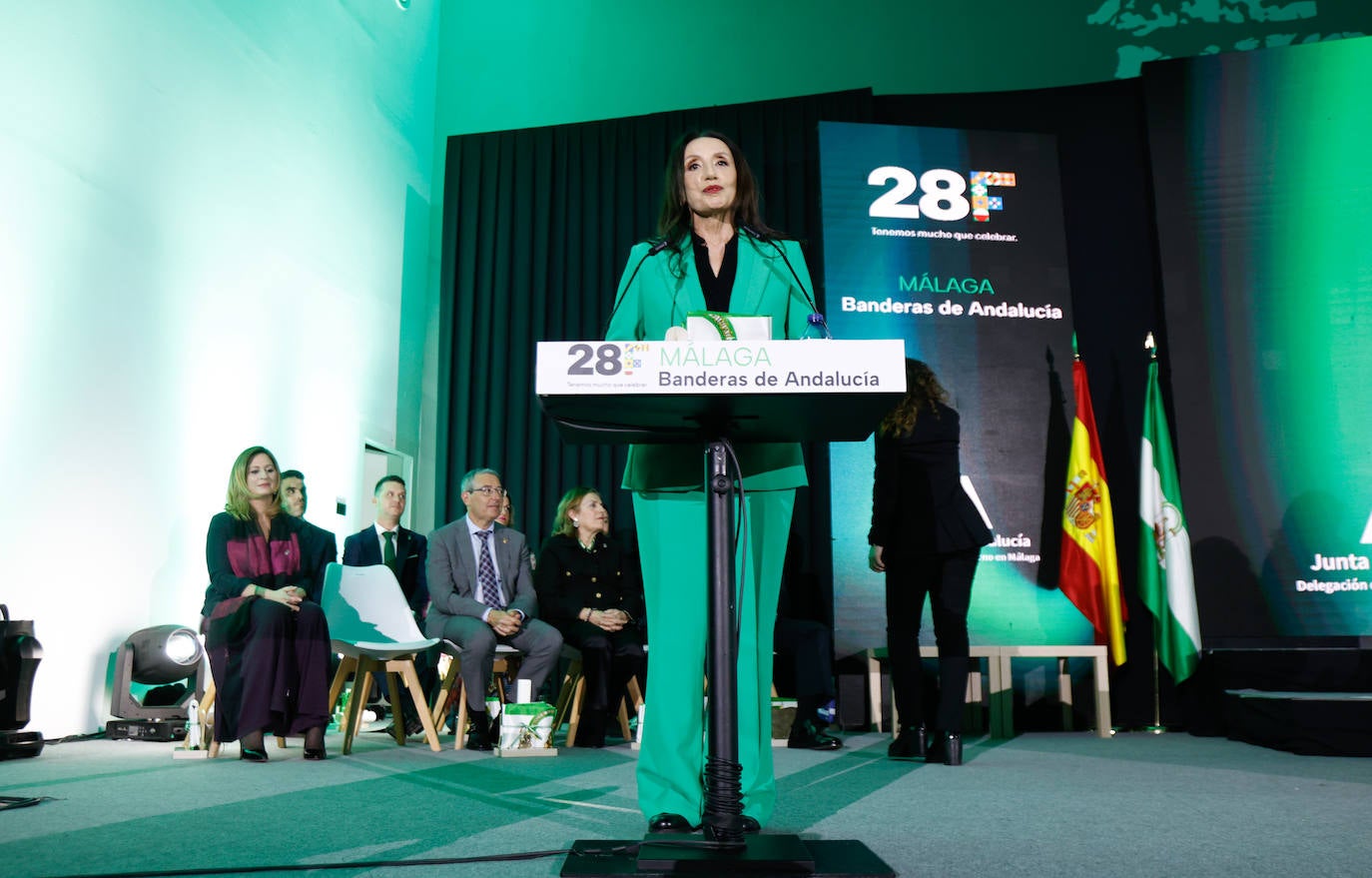 Entrega de los premios Banderas de Andalucía en Málaga