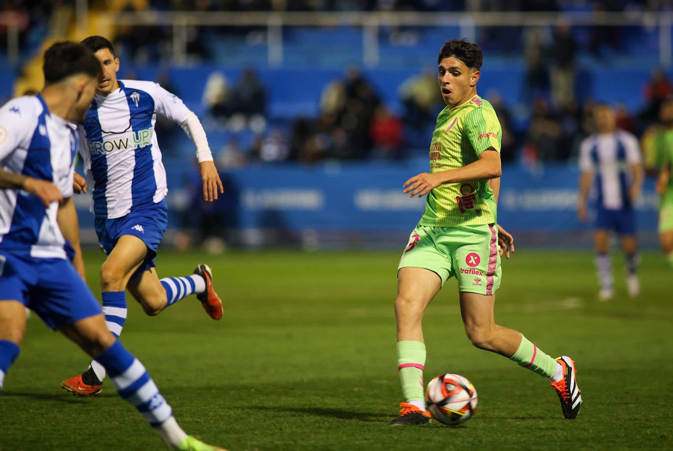 Las mejores imágenes del Alcoyano-Málaga