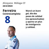 El uno a uno del Alcoyano-Málaga