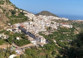 Imagen de archivo del casco urbano de Frigiliana.