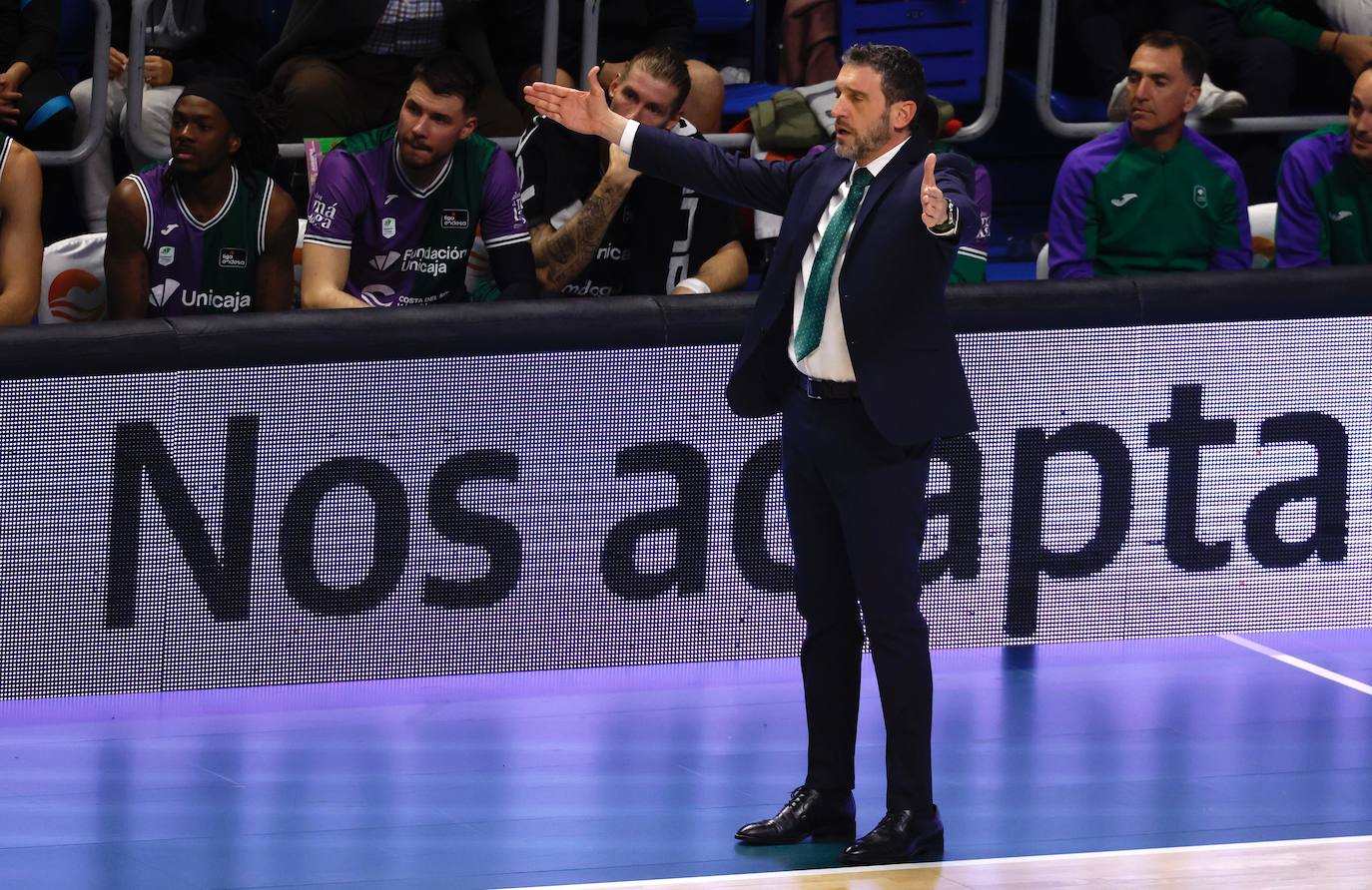 El Unicaja-Bilbao, en imágenes