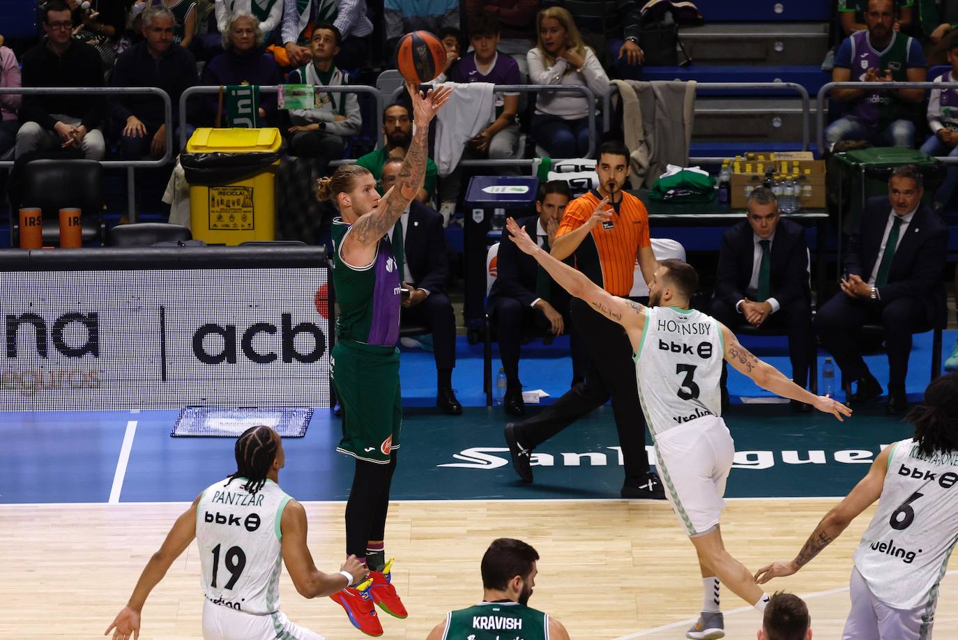 El Unicaja-Bilbao, en imágenes