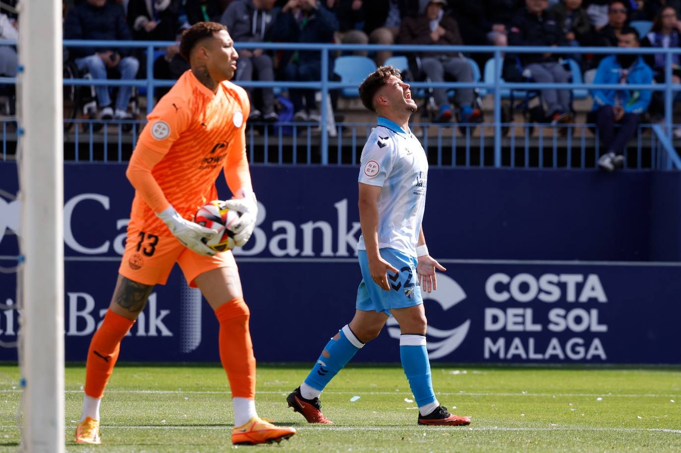 Las mejores fotos del Málaga-Ibiza