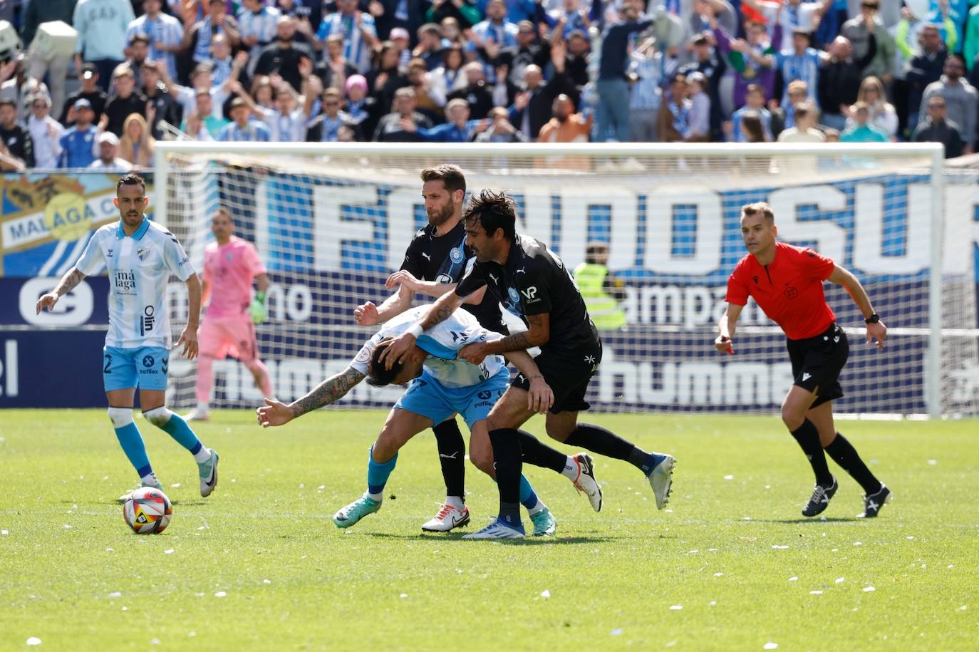 Las mejores fotos del Málaga-Ibiza