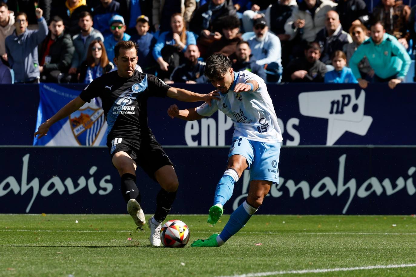 Las mejores fotos del Málaga-Ibiza